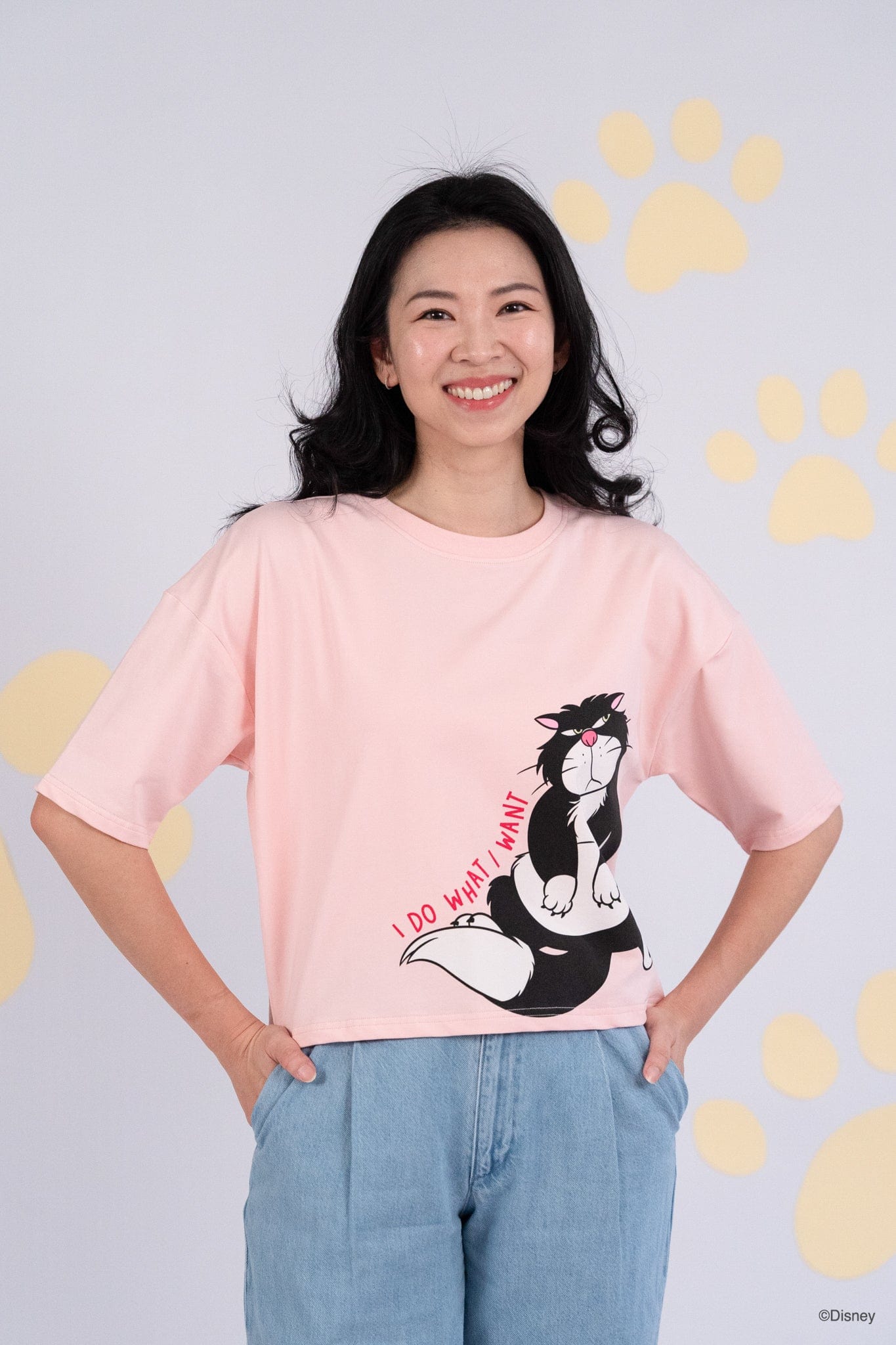 Ladies Crop Tee - I Do What I Want!