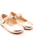 Old Soles Lady Plat Mary Jane - Gold