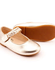 Old Soles Lady Plat Mary Jane - Gold