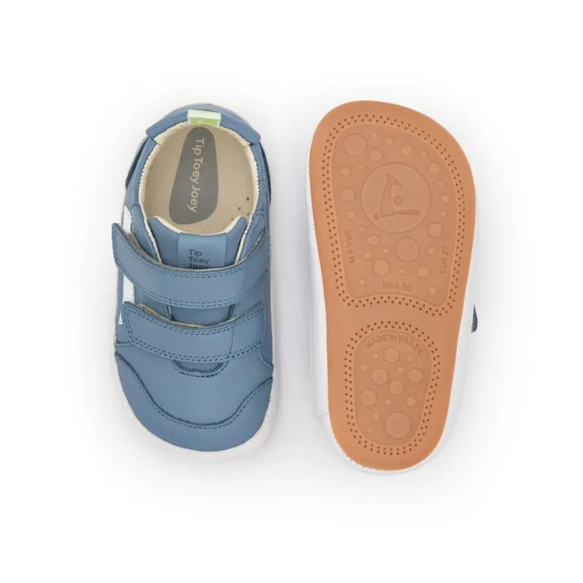 Tip Toey Joey Landy Sneakers - Denim / White (Baby)