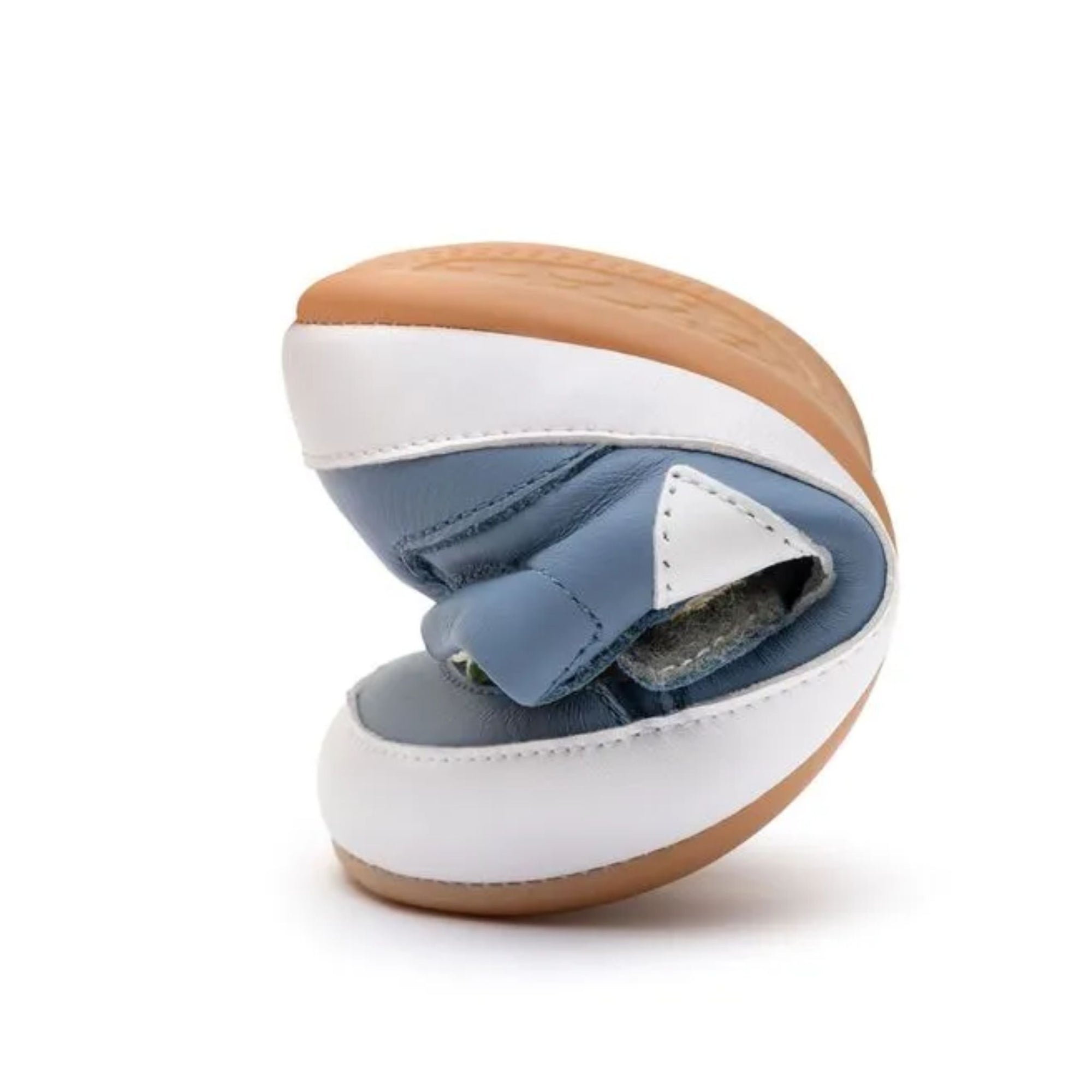 Tip Toey Joey Landy Sneakers - Denim / White (Baby)