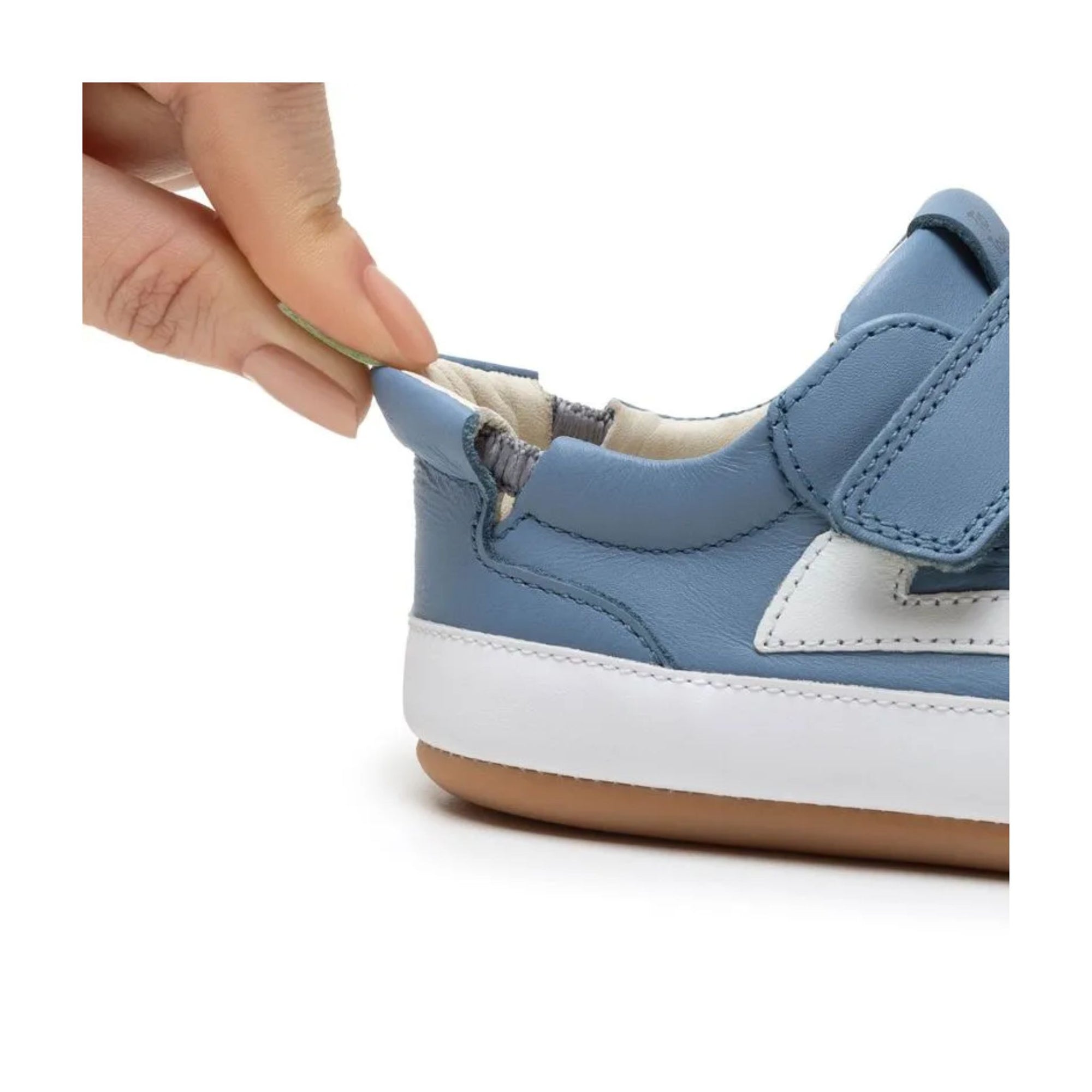 Tip Toey Joey Landy Sneakers - Denim / White (Baby)