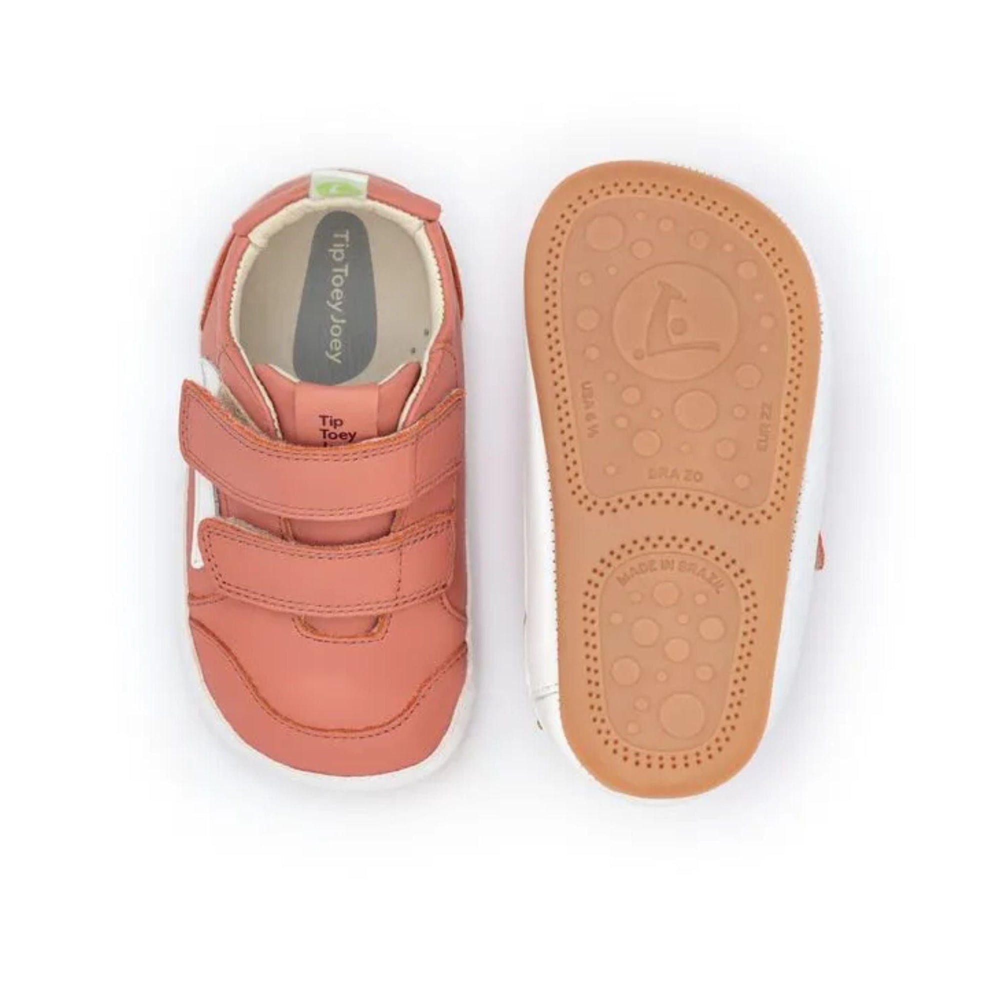 Tip Toey Joey Landy Sneakers - Rosa Seco / White (Baby)