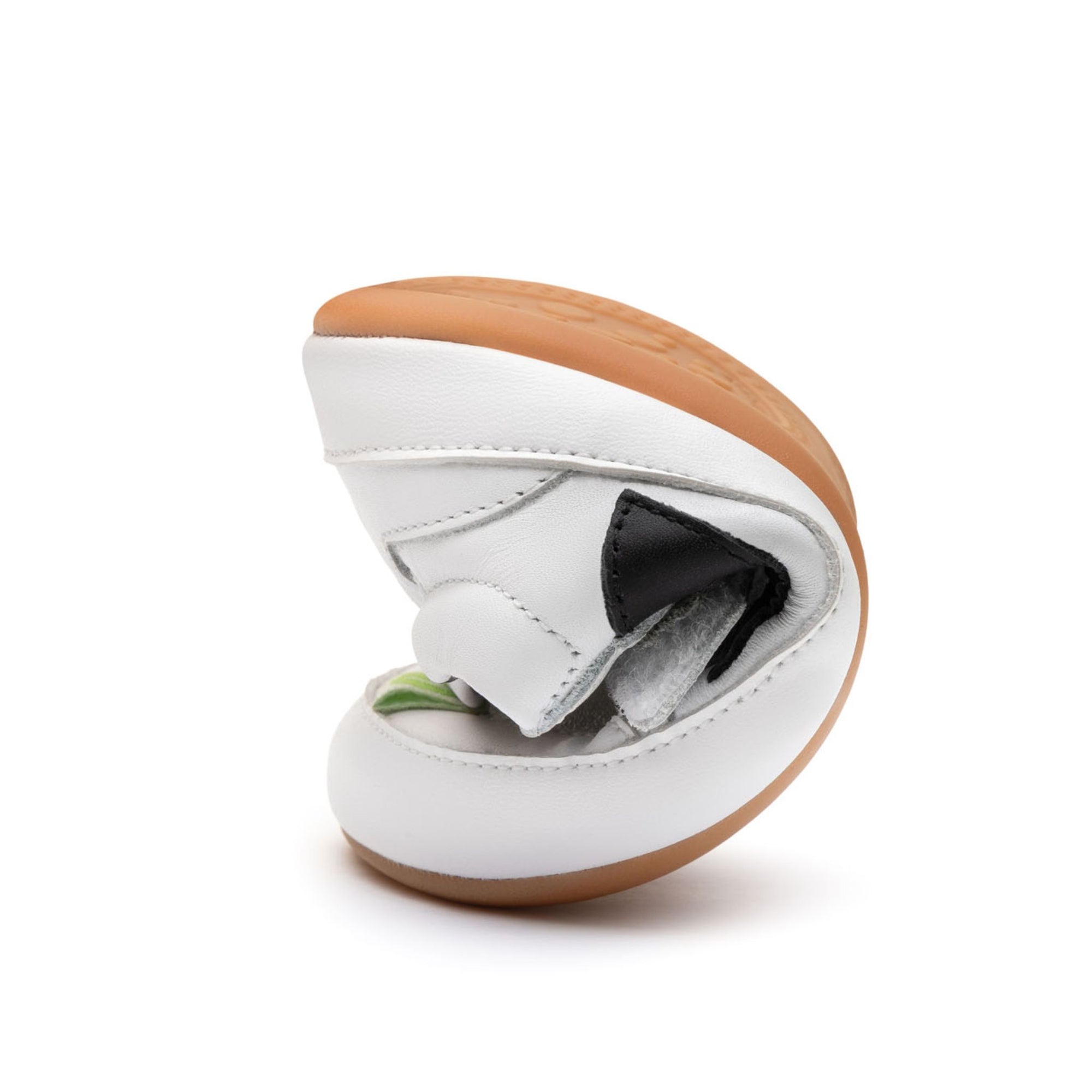 Tip Toey Joey Landy Sneakers - White / Black (Baby)