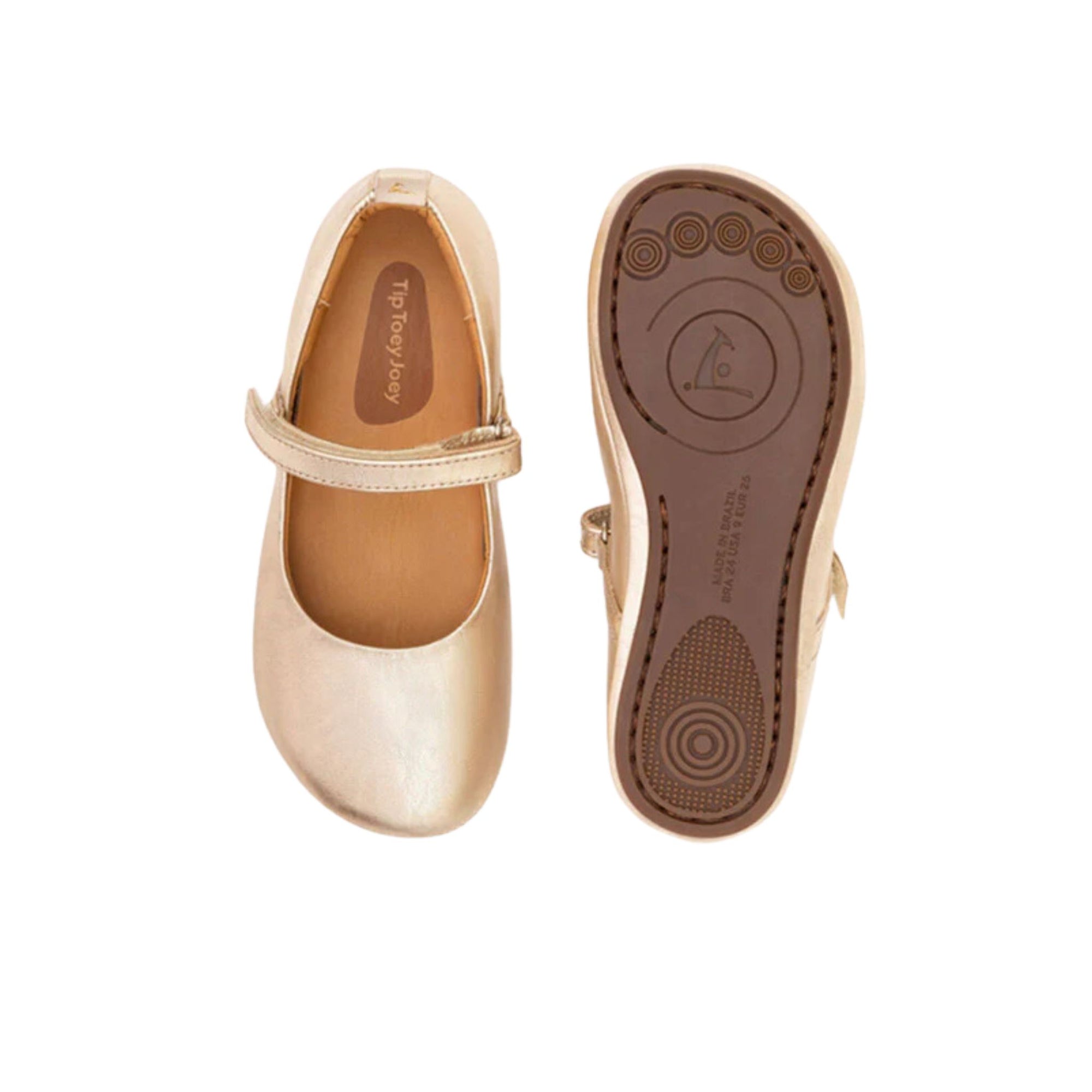 Tip Toey Joey Marie Shoes - Champagne