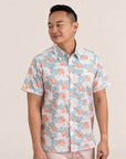Men's Shirt - Teal Lotus