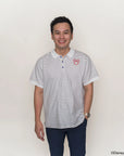 mens polo tee in stripes sailor mickey