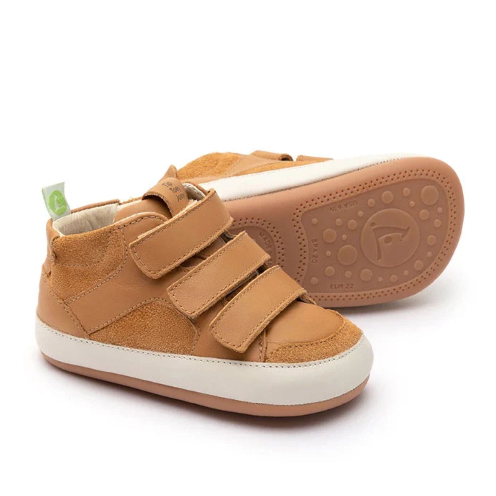Tip Toey Joey Metropoly Shoes - Hay / Hay Suede