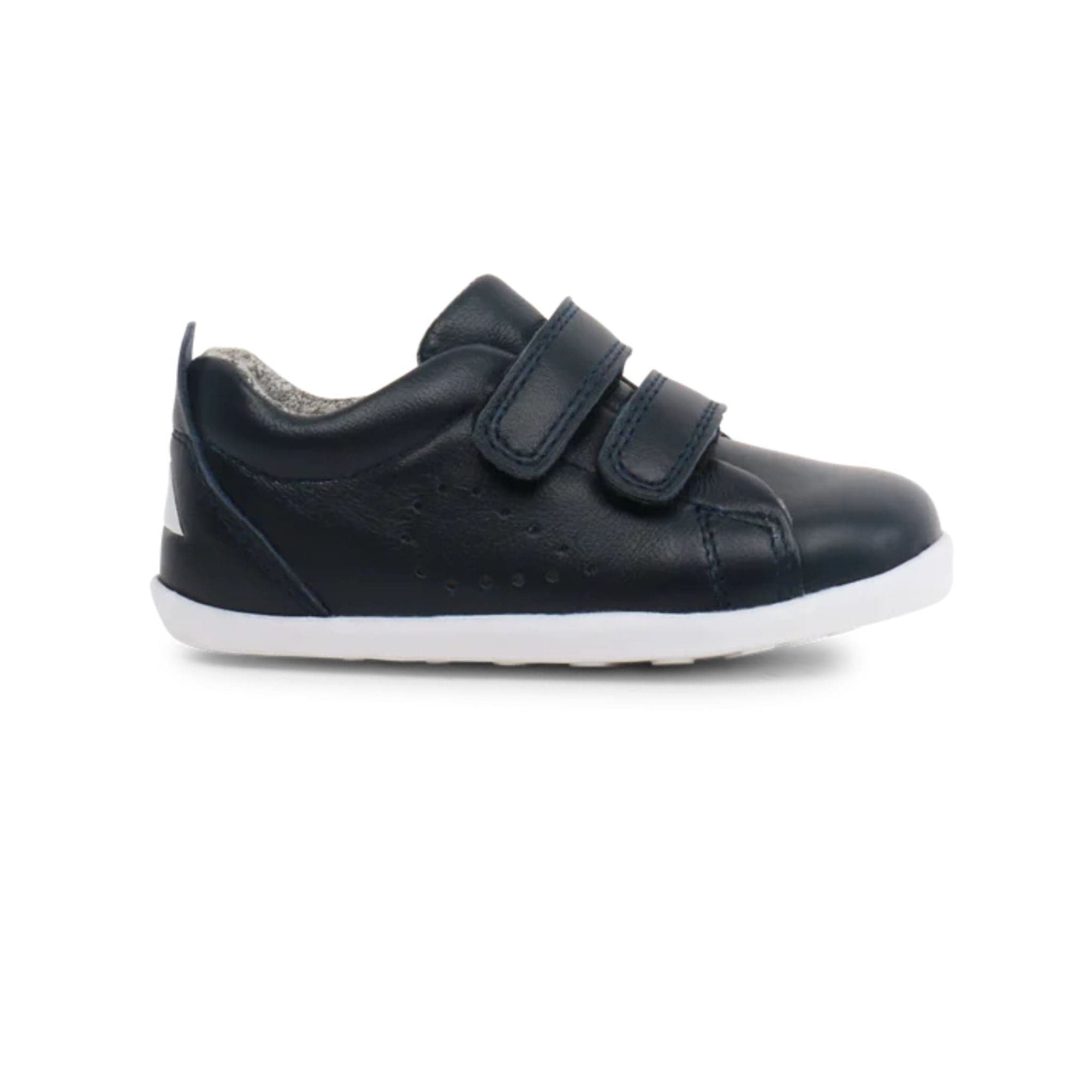Bobux Navy Grass Court Shoes Step Up