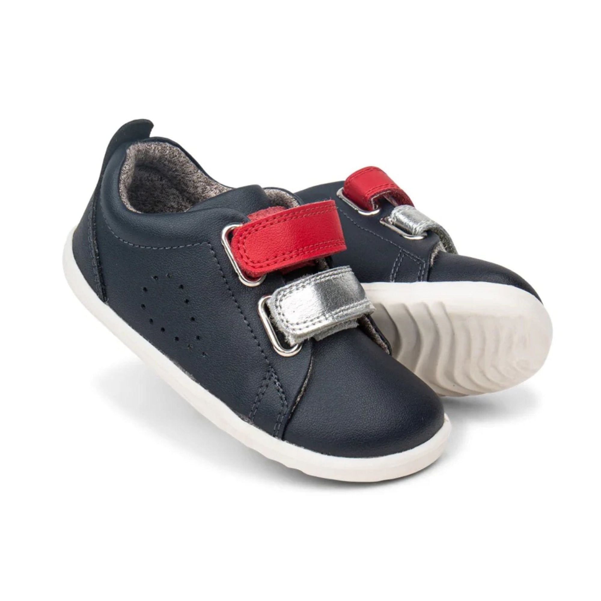 Bobux Navy Grass Court Switch Step Up