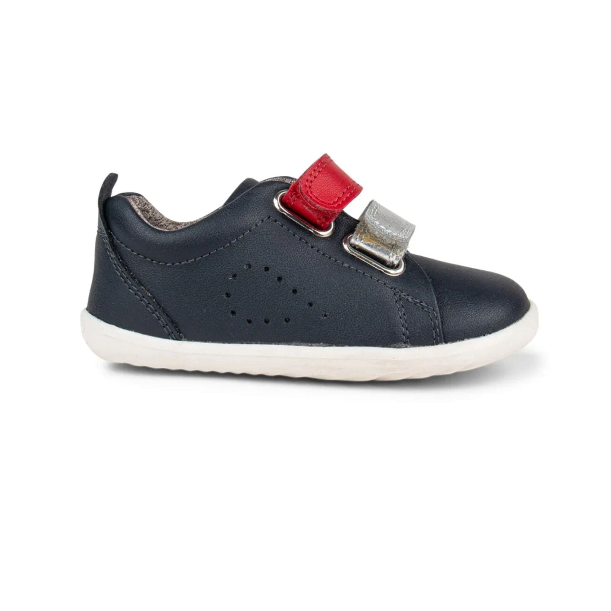 Bobux Navy Grass Court Switch Step Up