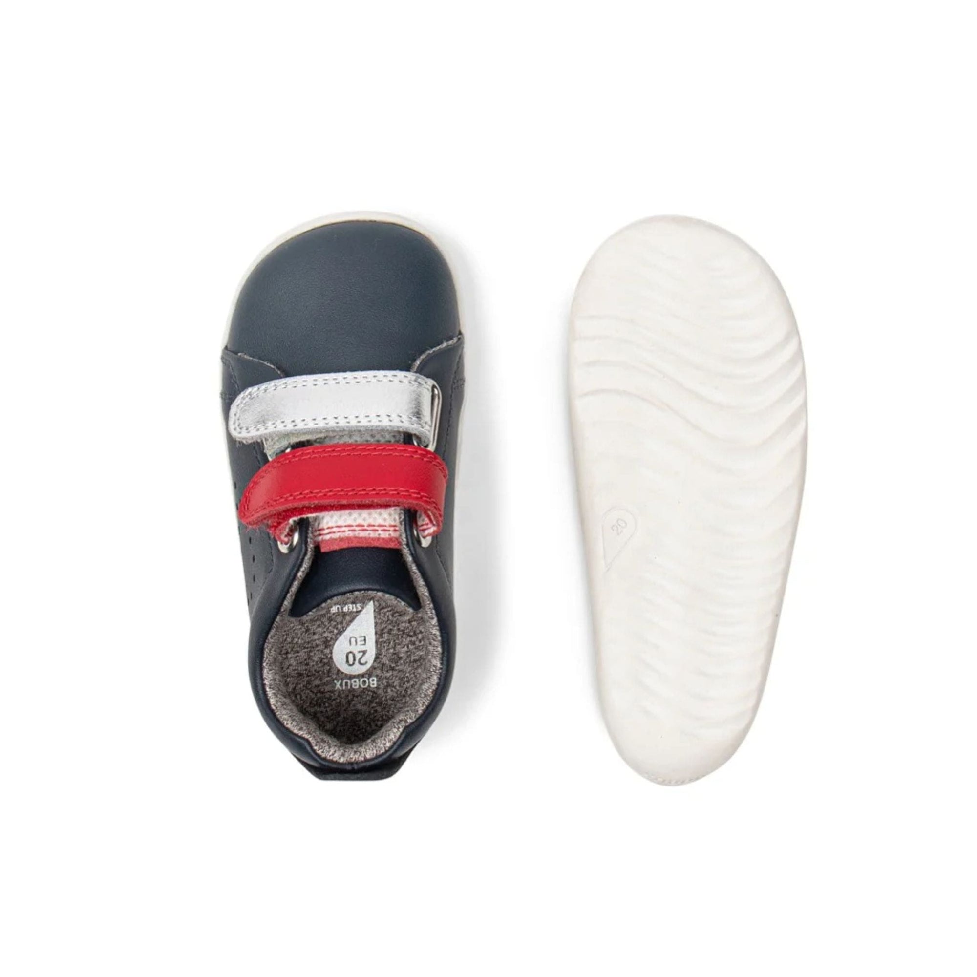 Bobux Navy Grass Court Switch Step Up