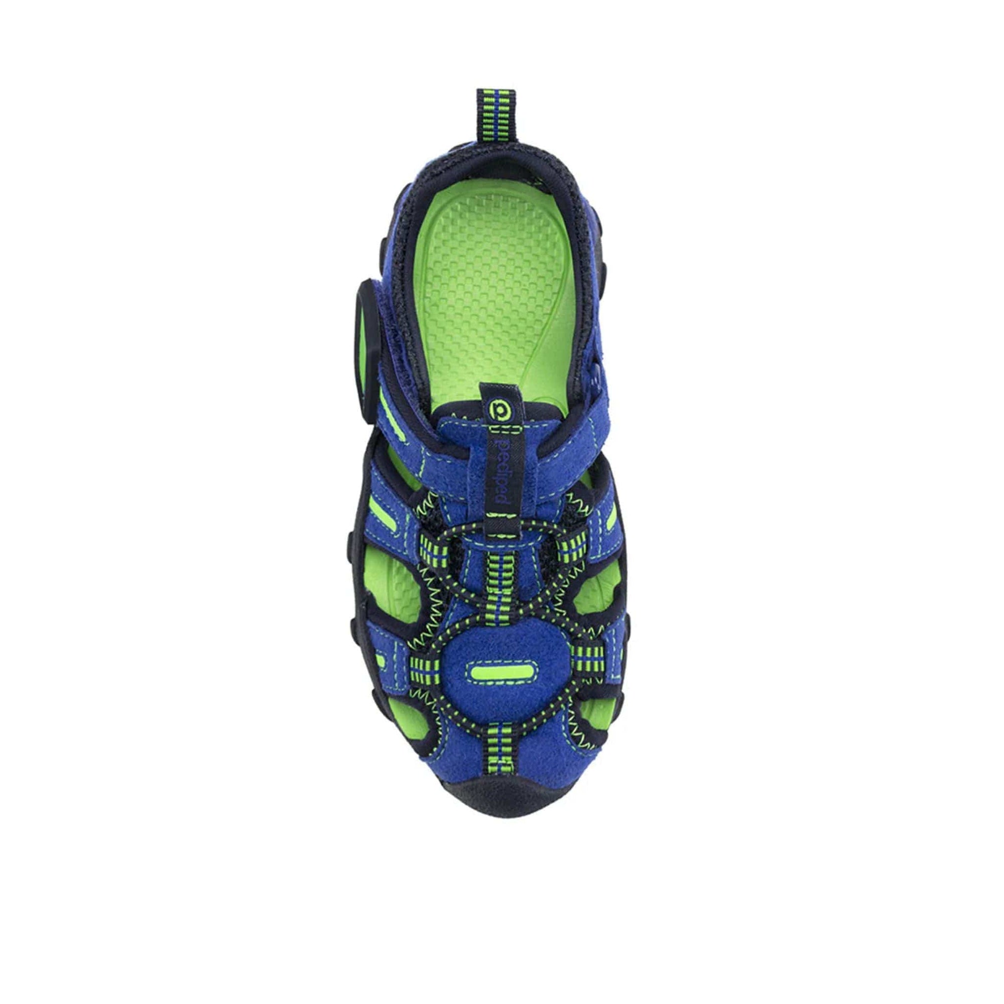 Pediped Flex Canyon Blue Lime Adventure Sandals
