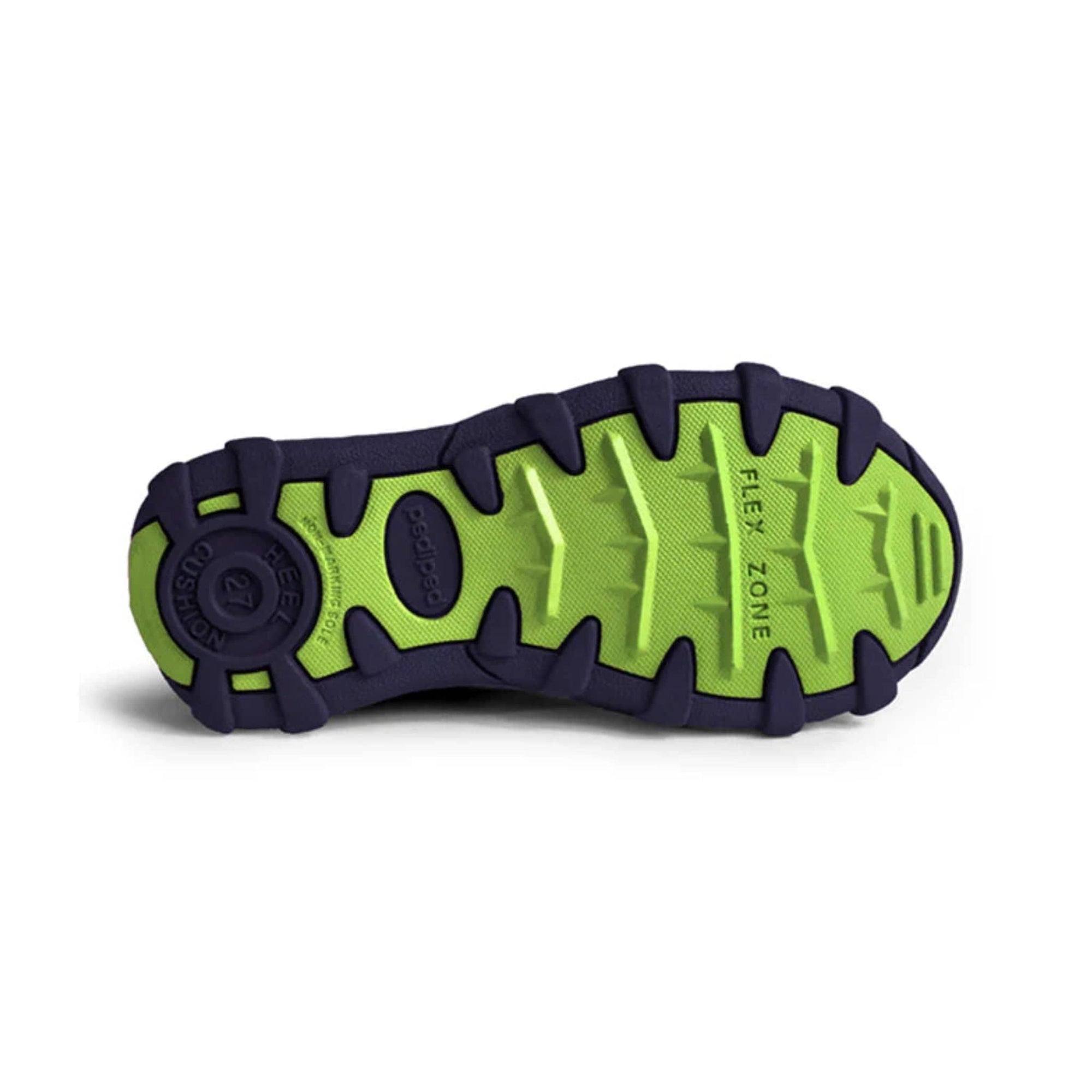 Pediped Flex Canyon Blue Lime Adventure Sandals