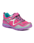 Pediped Flex Force Pink / Silver Athletic Shoes