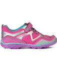 Pediped Flex Force Pink / Silver Athletic Shoes