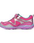 Pediped Flex Force Pink / Silver Athletic Shoes
