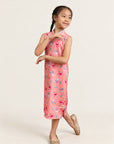 Peony Cheongsam - Pink Teapots