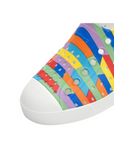 Native Jefferson Sugarlite Shell White / Rainbow Multi Stripes 2