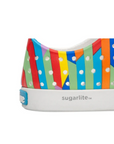 Native Jefferson Sugarlite Shell White / Rainbow Multi Stripes 2