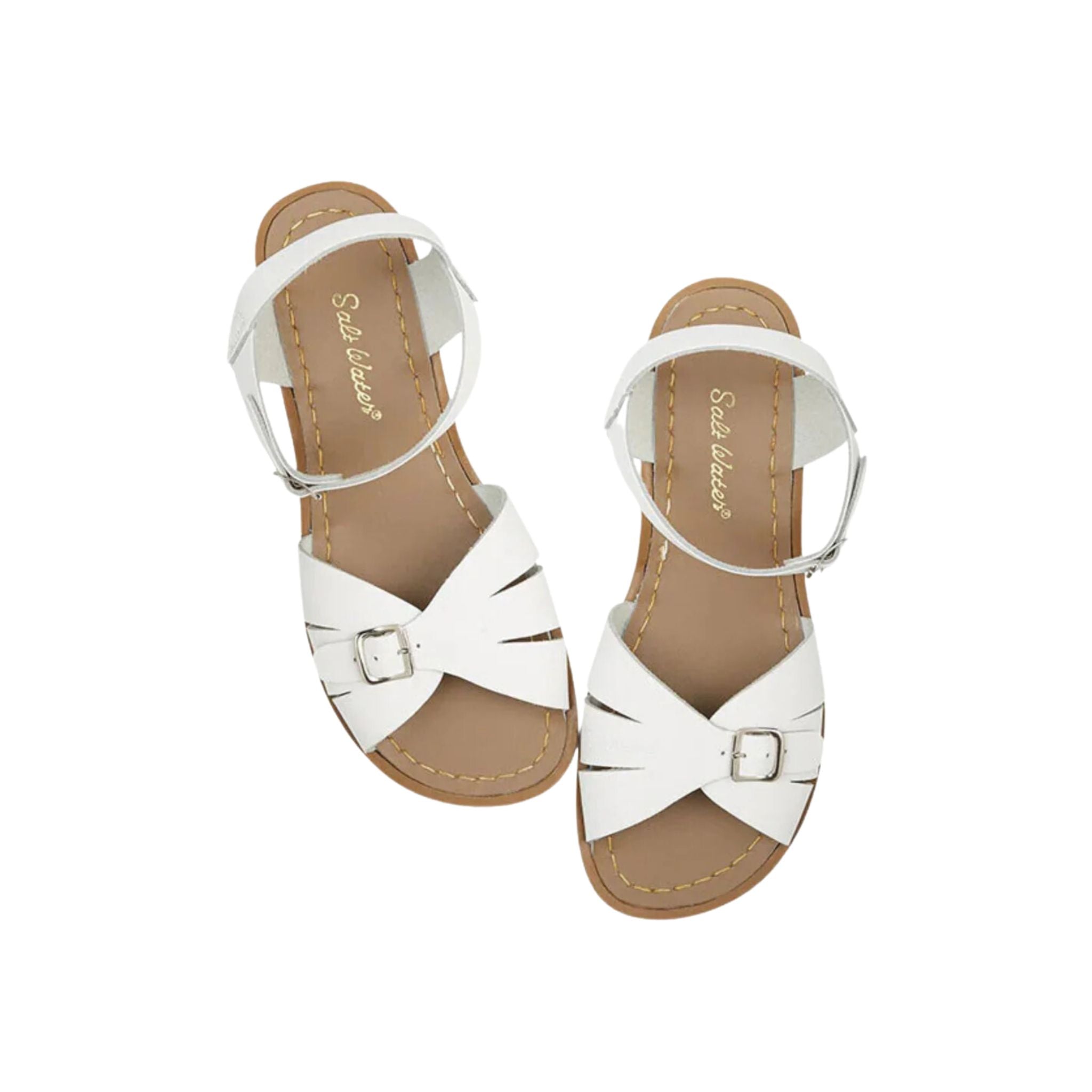 Salt-Water Sandals Classic Adult White – The Elly Store