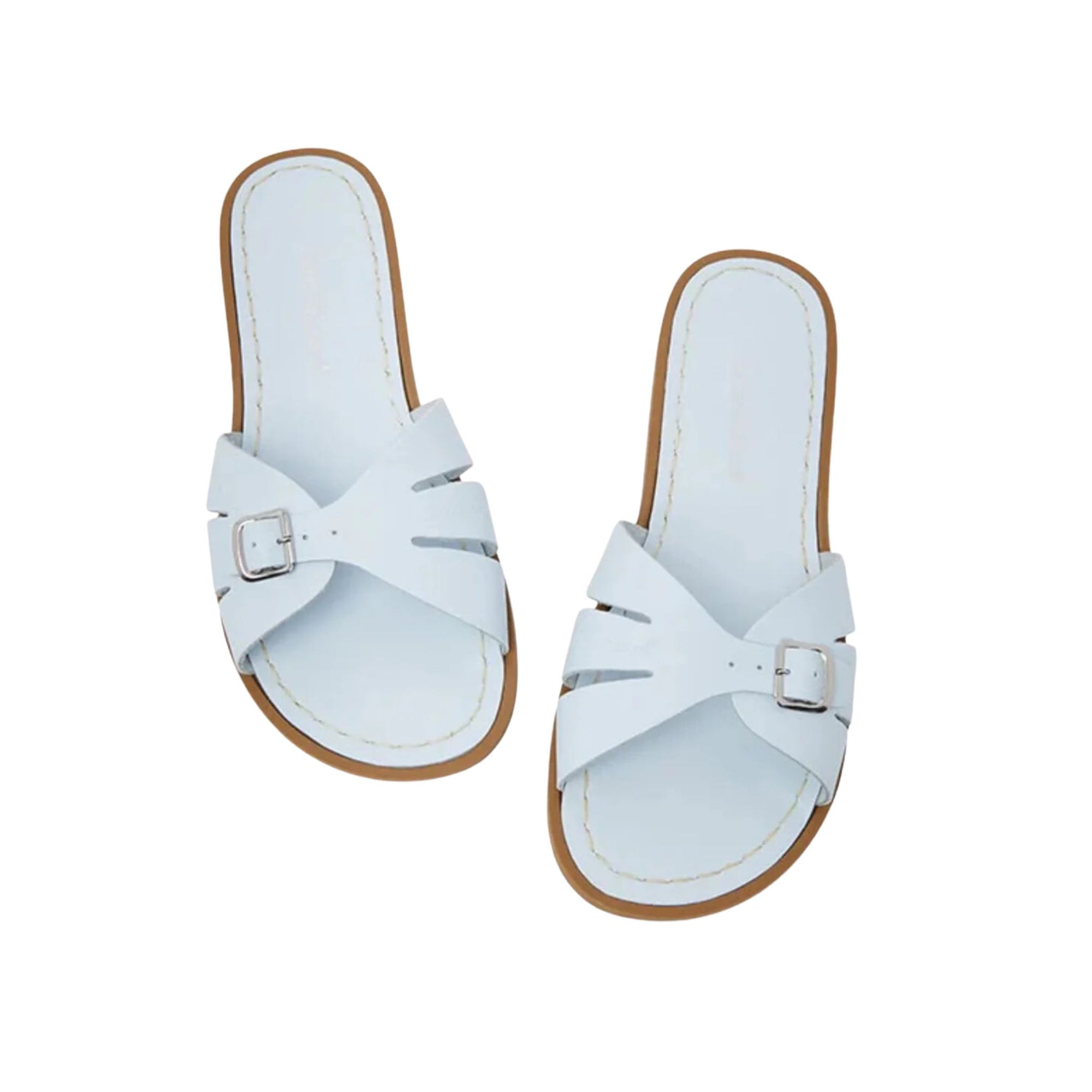 Salt-water Sandals Classic Slide Adult - Light Blue