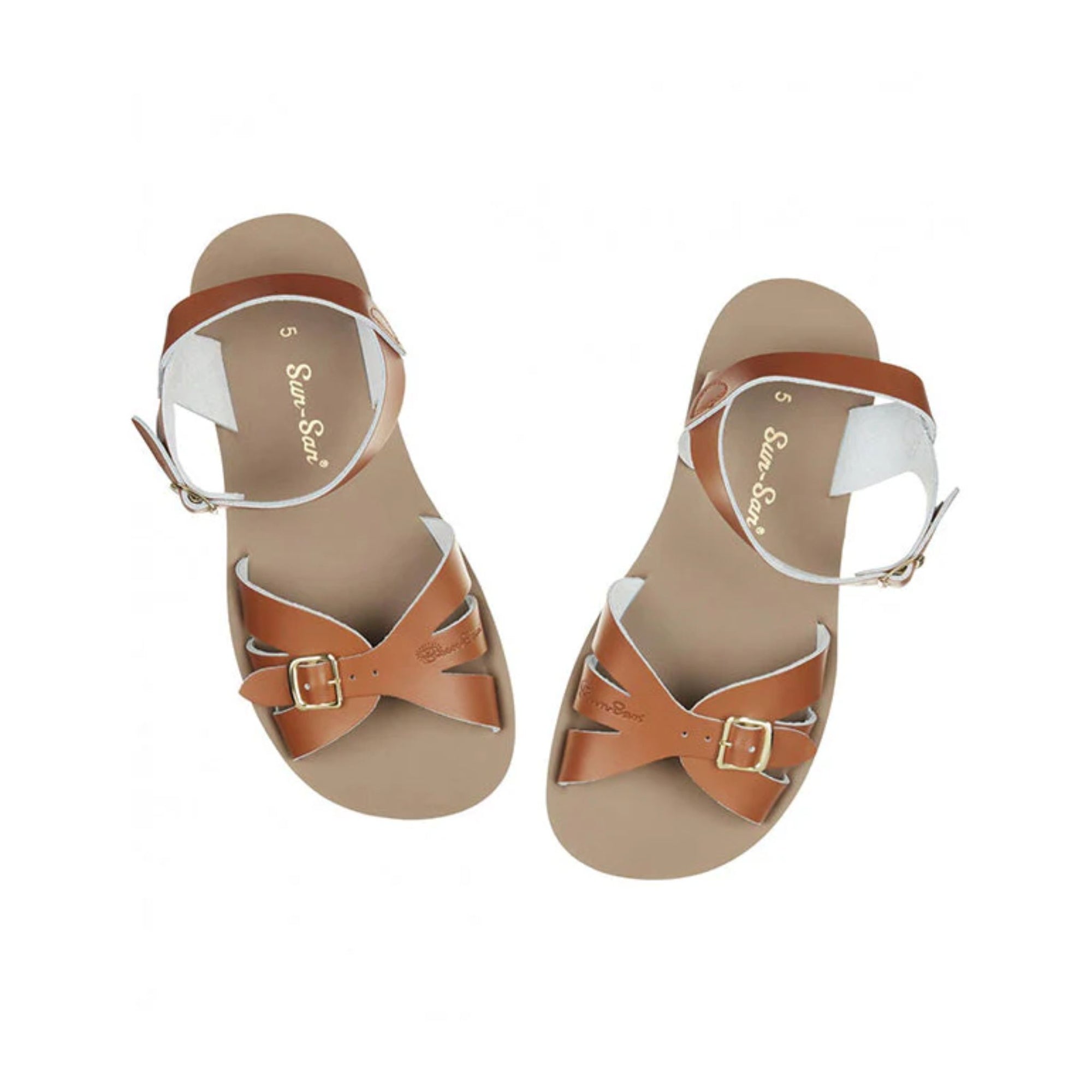 Salt-water Sandals Boardwalk Adult - Tan