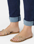 Salt-water Sandals Classic Slide Adult - Latte
