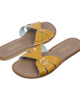 Salt-water Sandals Classic Slide Adult - Mustard