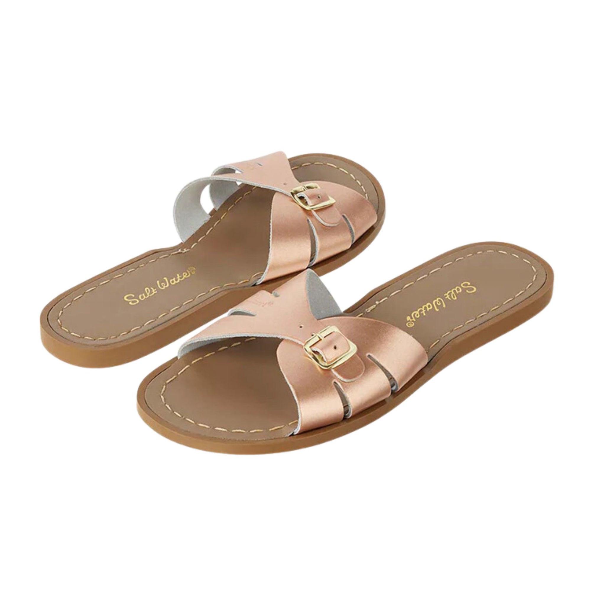 Salt-water Sandals Classic Slide Adult - Rose Gold