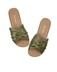 Salt-water Sandals Retro Slide Adult - Olive