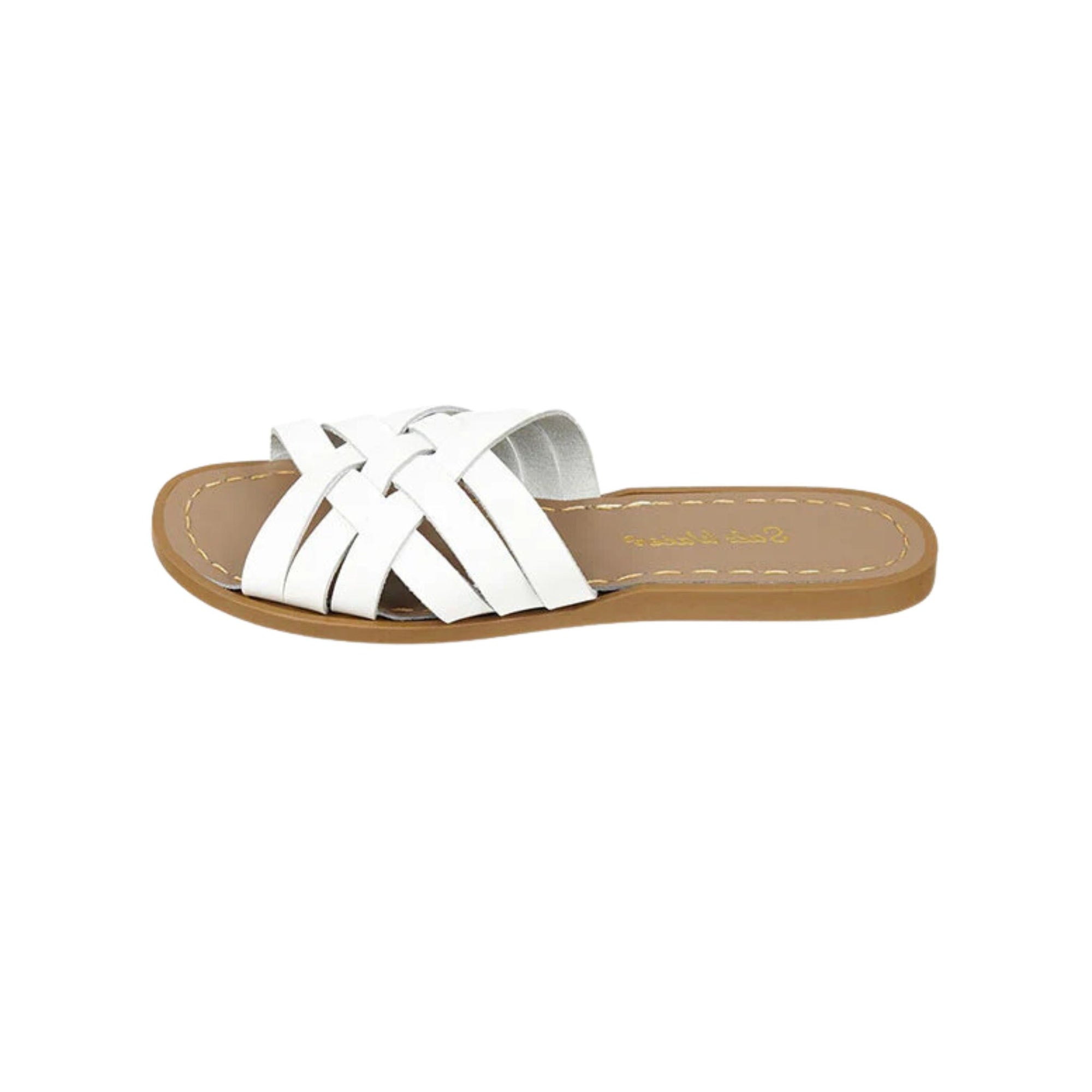 Salt-water Sandals Retro Slide Adult - White
