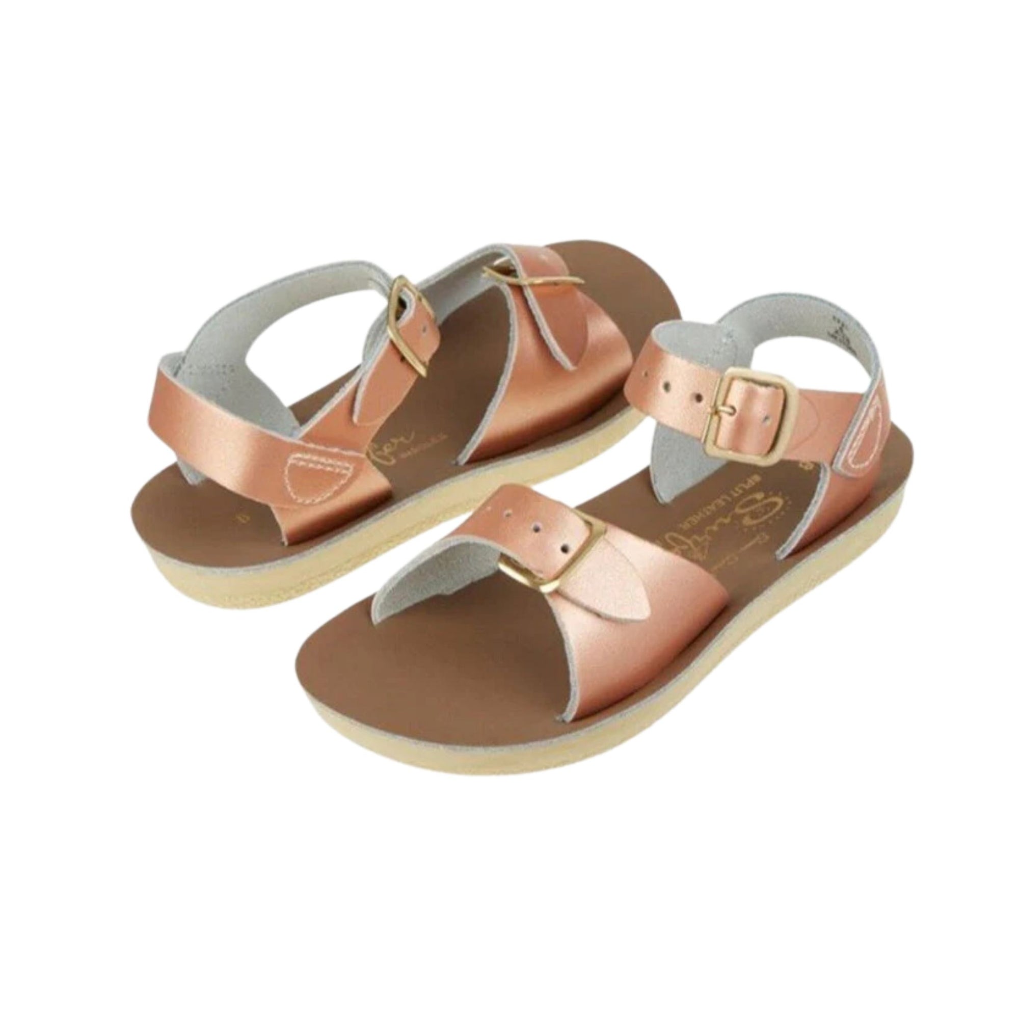 Saltwater Sandals Rose Gold Sandals