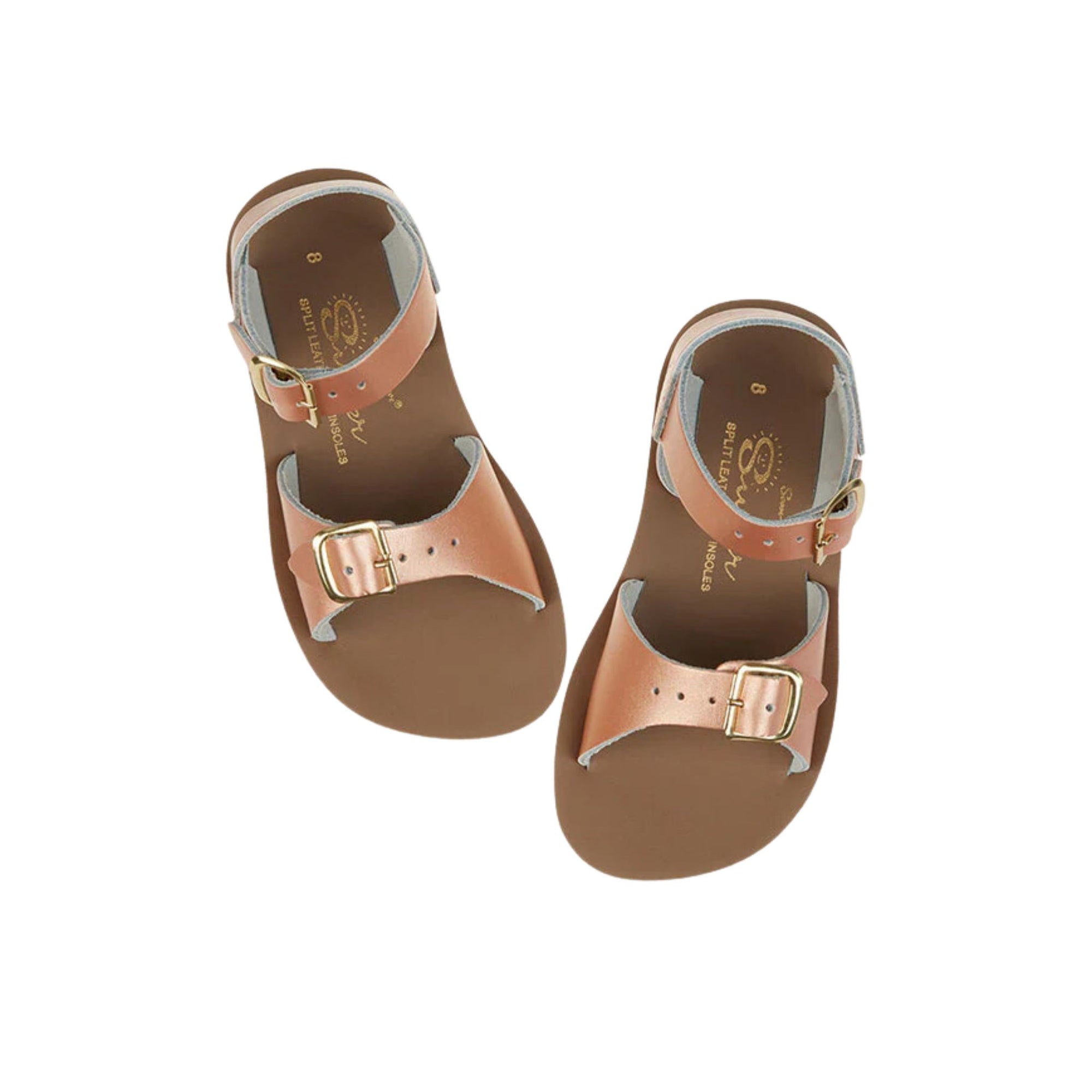 Saltwater Sandals Rose Gold Sandals