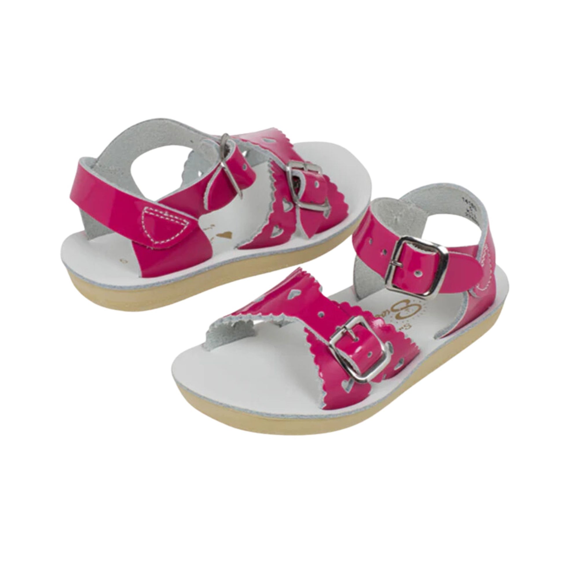 Salt-water Sandals Sweetheart Sandals - Shiny Fuchsia