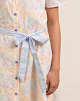 Sasha Dress - Cream Floral Bamboo