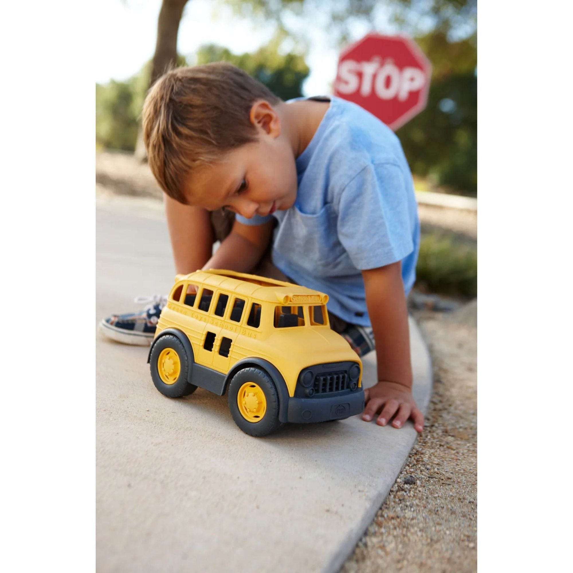 Green Toys School Bus