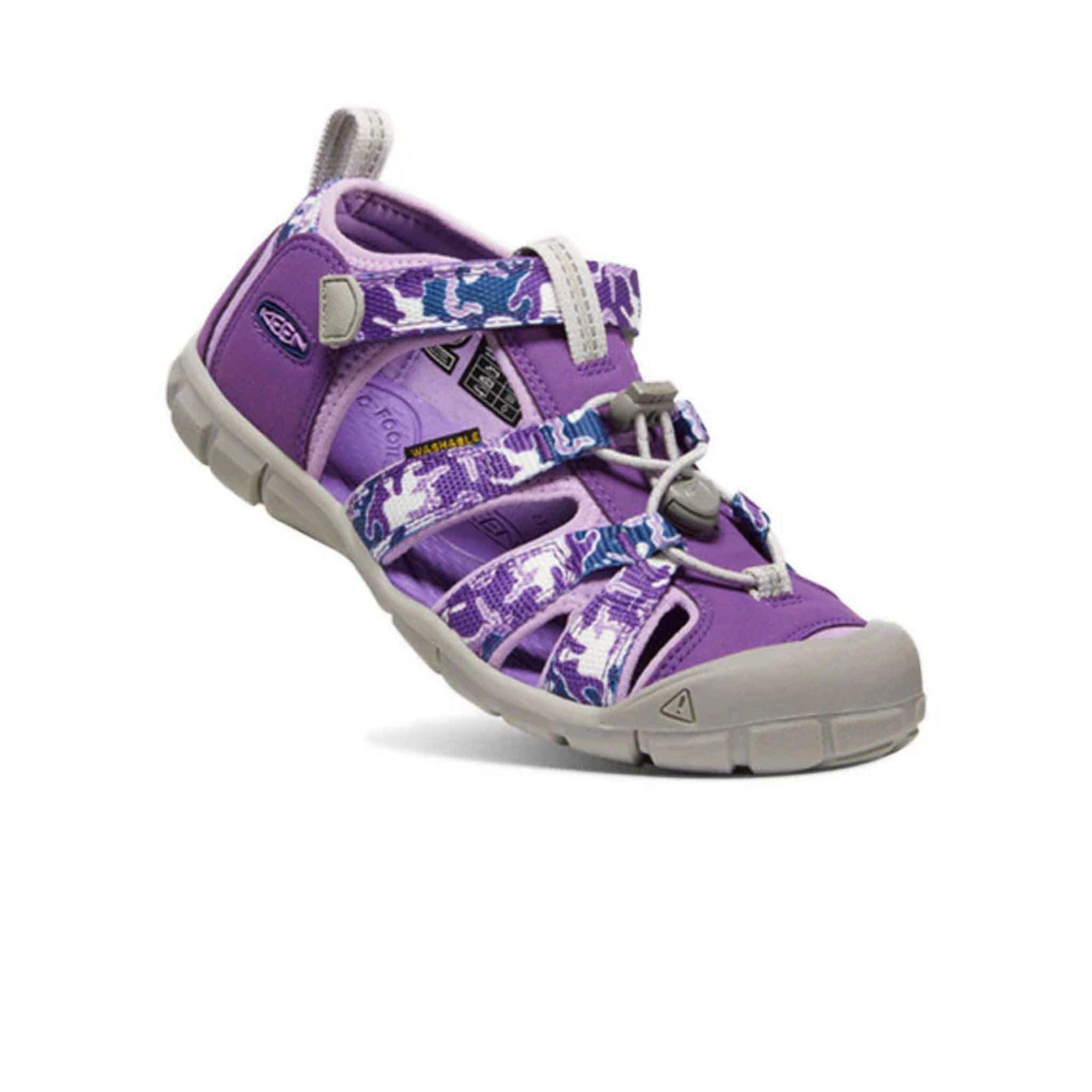Keen Youth Seacamp II CNX - Camo / Tillandsia Purple