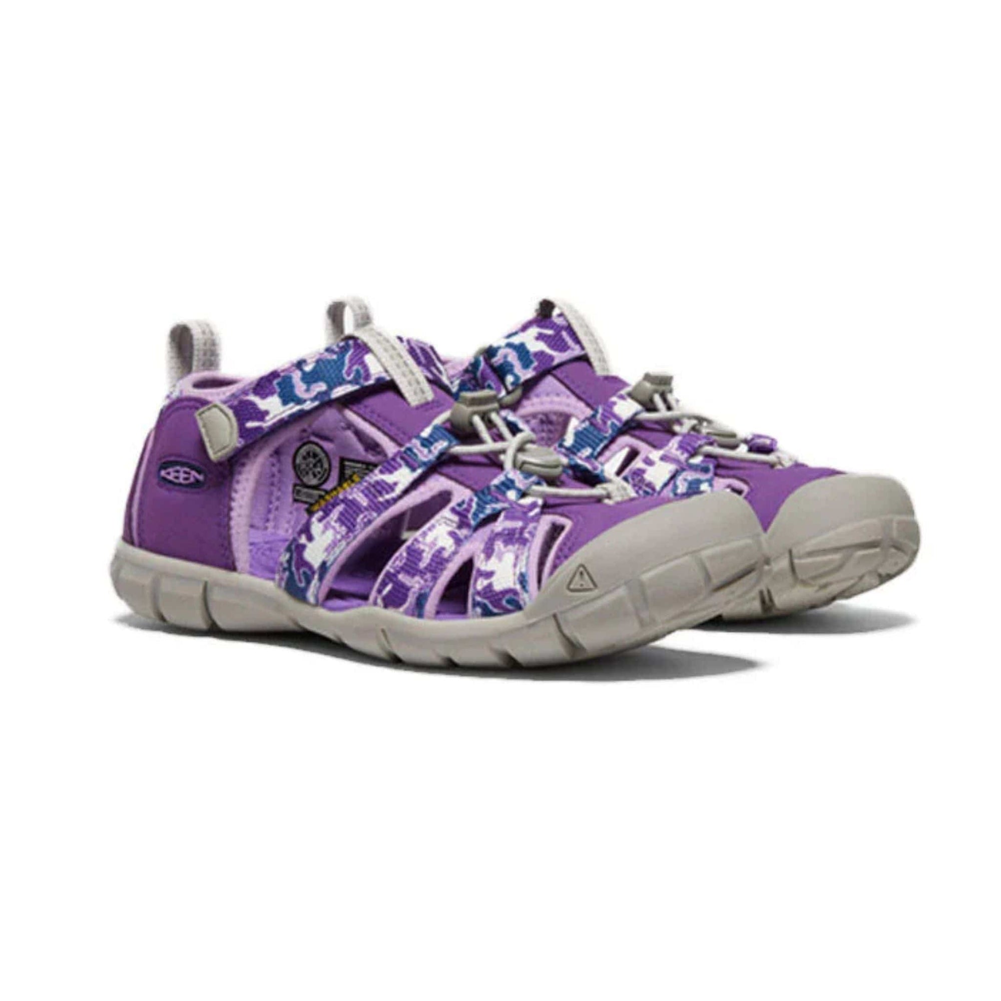 Keen Youth Seacamp II CNX - Camo / Tillandsia Purple