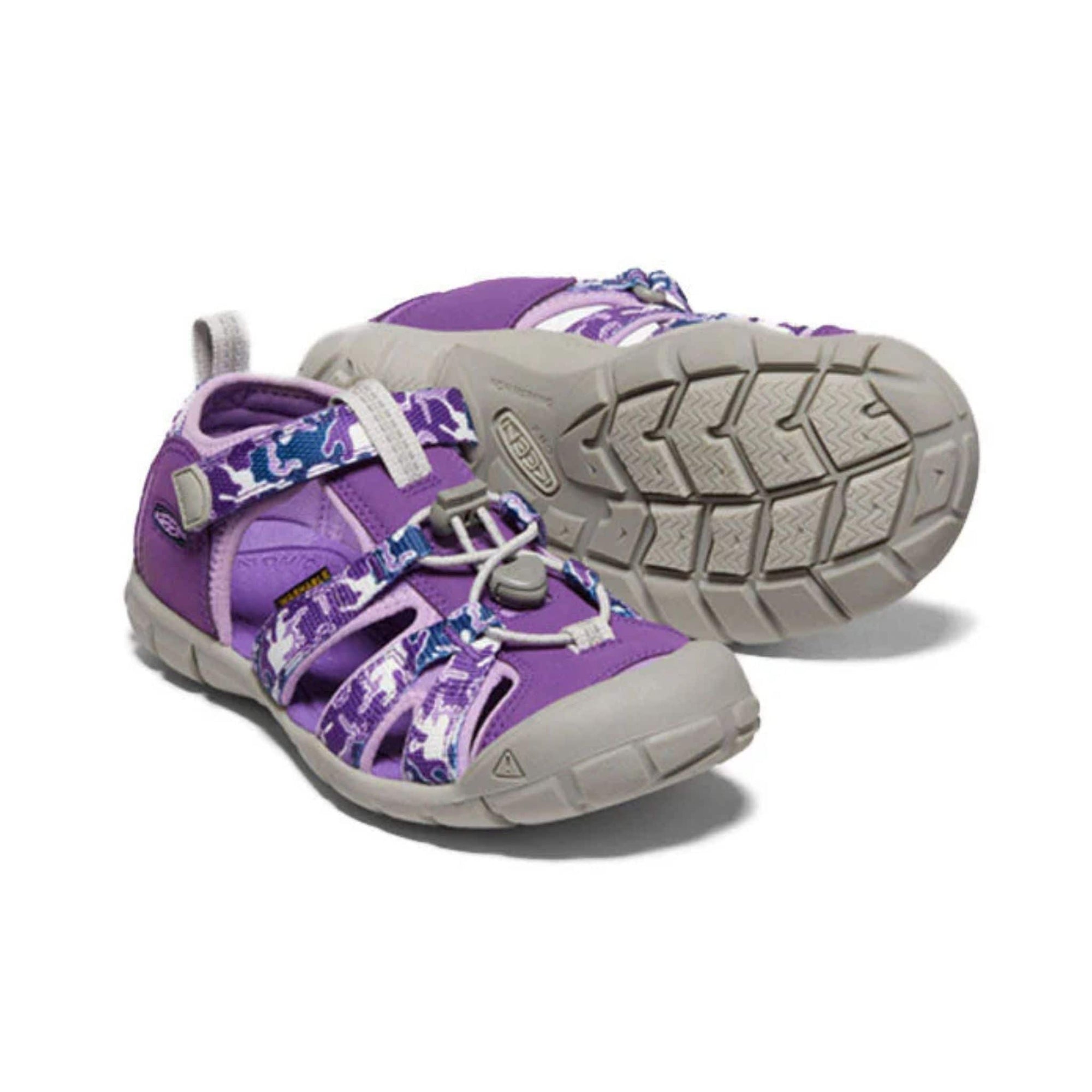 Keen Youth Seacamp II CNX - Camo / Tillandsia Purple
