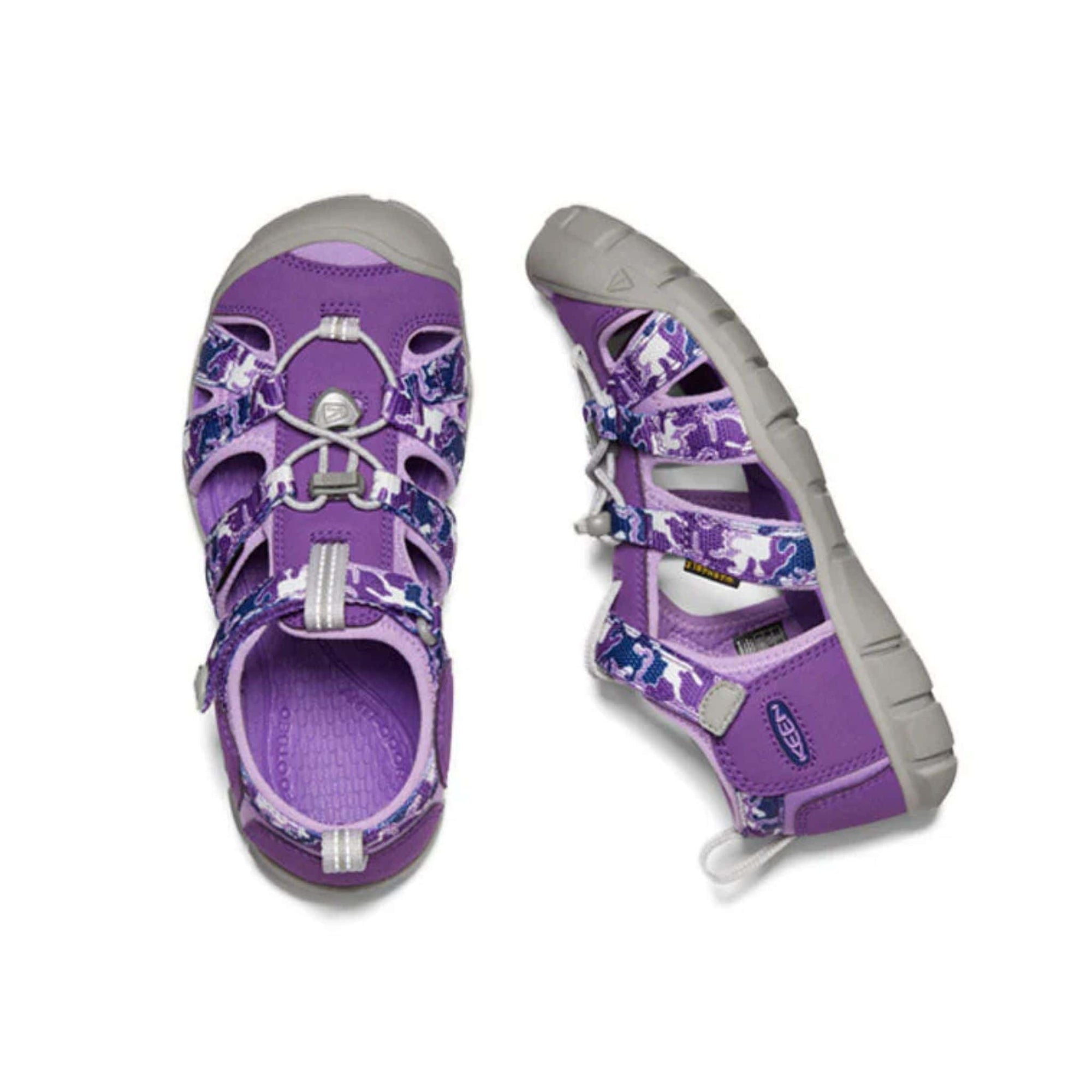 Keen Youth Seacamp II CNX - Camo / Tillandsia Purple