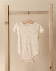 Short-Sleeve Onesie - Rainbow Hot Dogs