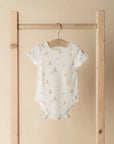 Short-Sleeve Onesie - Sleepy Cats