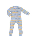 Sleepsuit - Grey Animal March