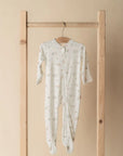 Sleepsuit - White Floral Bunny product picture