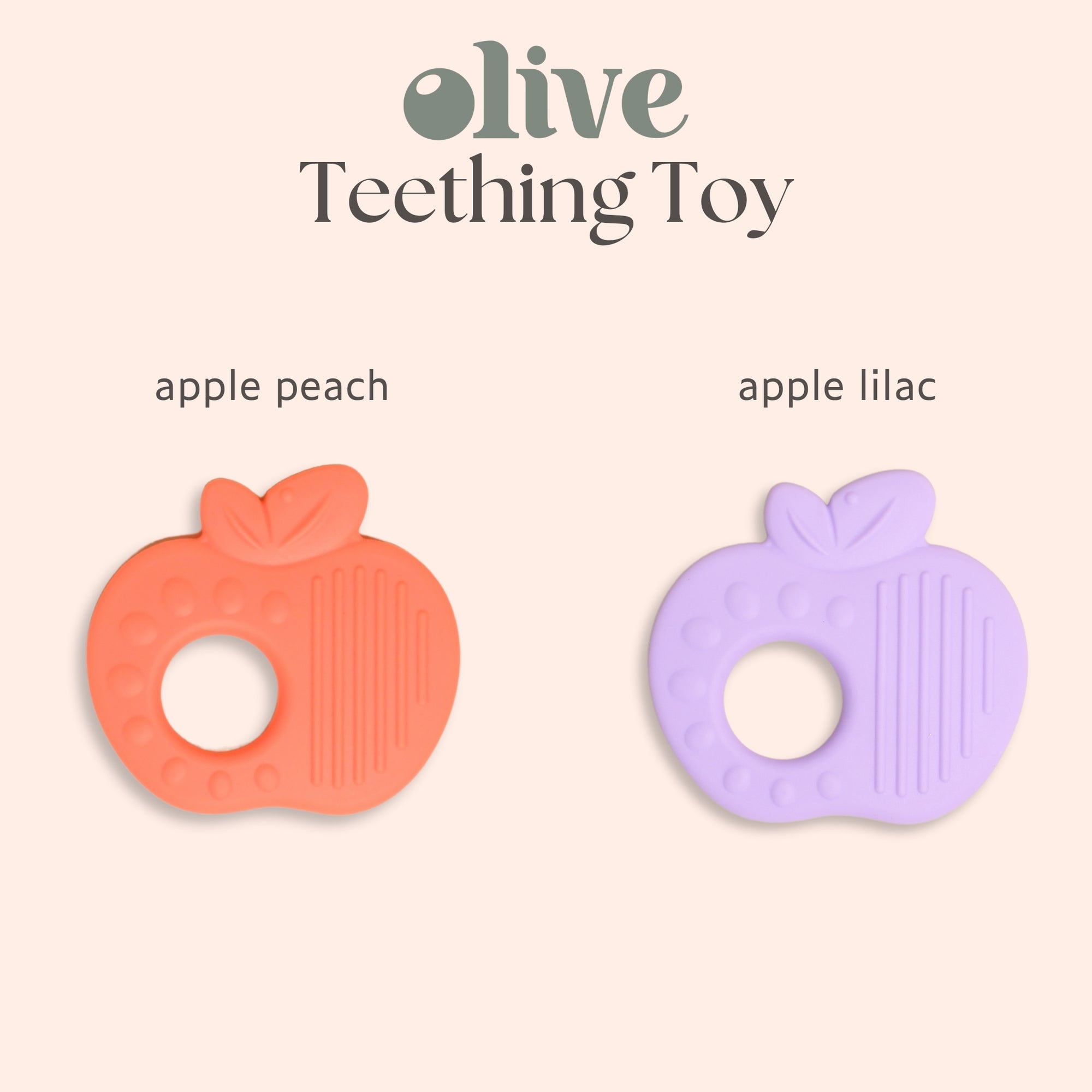 Olive Apple Teething Toy | The Elly Store