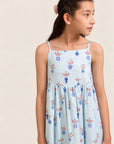 Summer Dress - Turquoise Vases