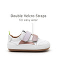 Tip Toey Joey First Walker Landy Pink Dream Rose Gold Sneakers side