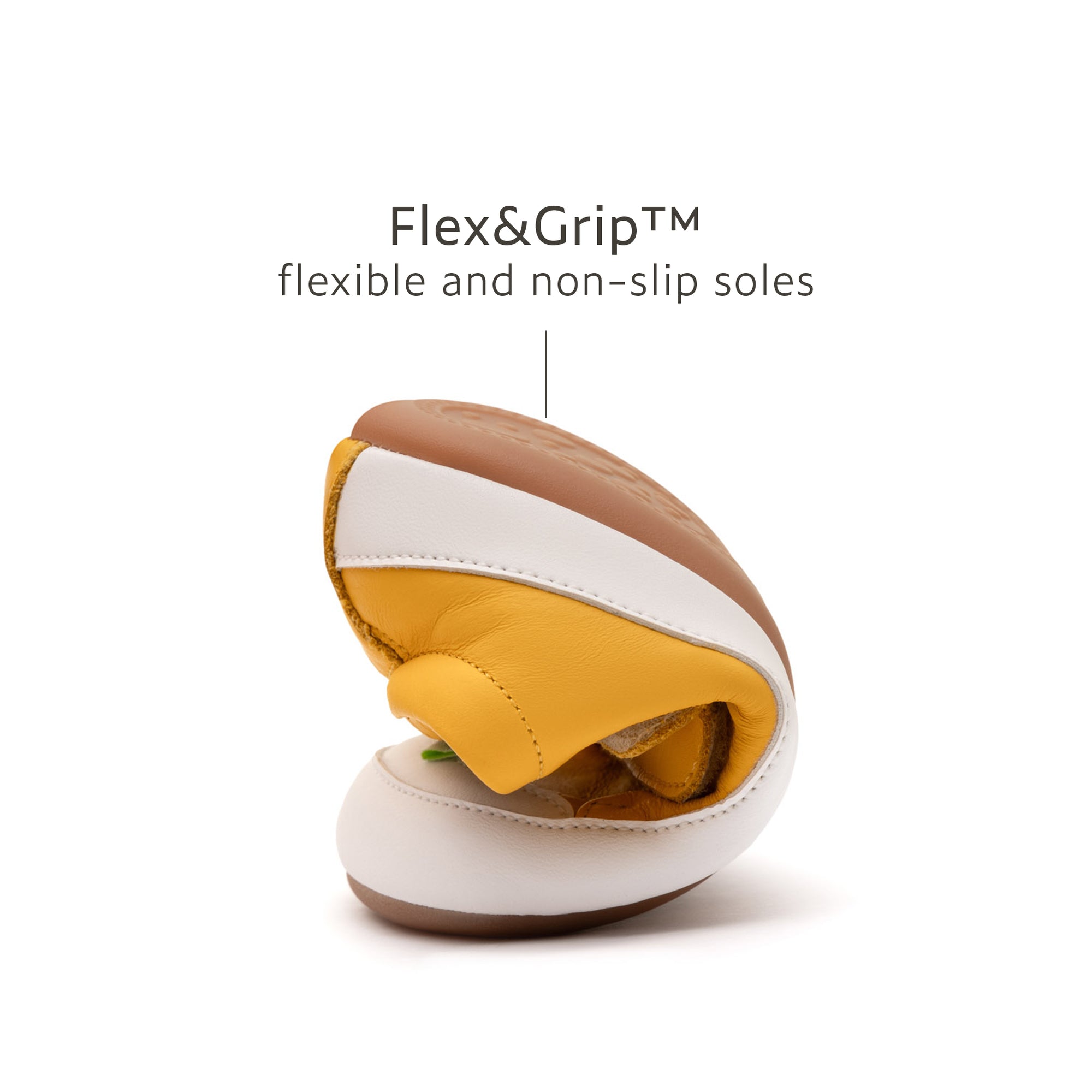 Bossy Sneakers - Caja Yellow / White flexible