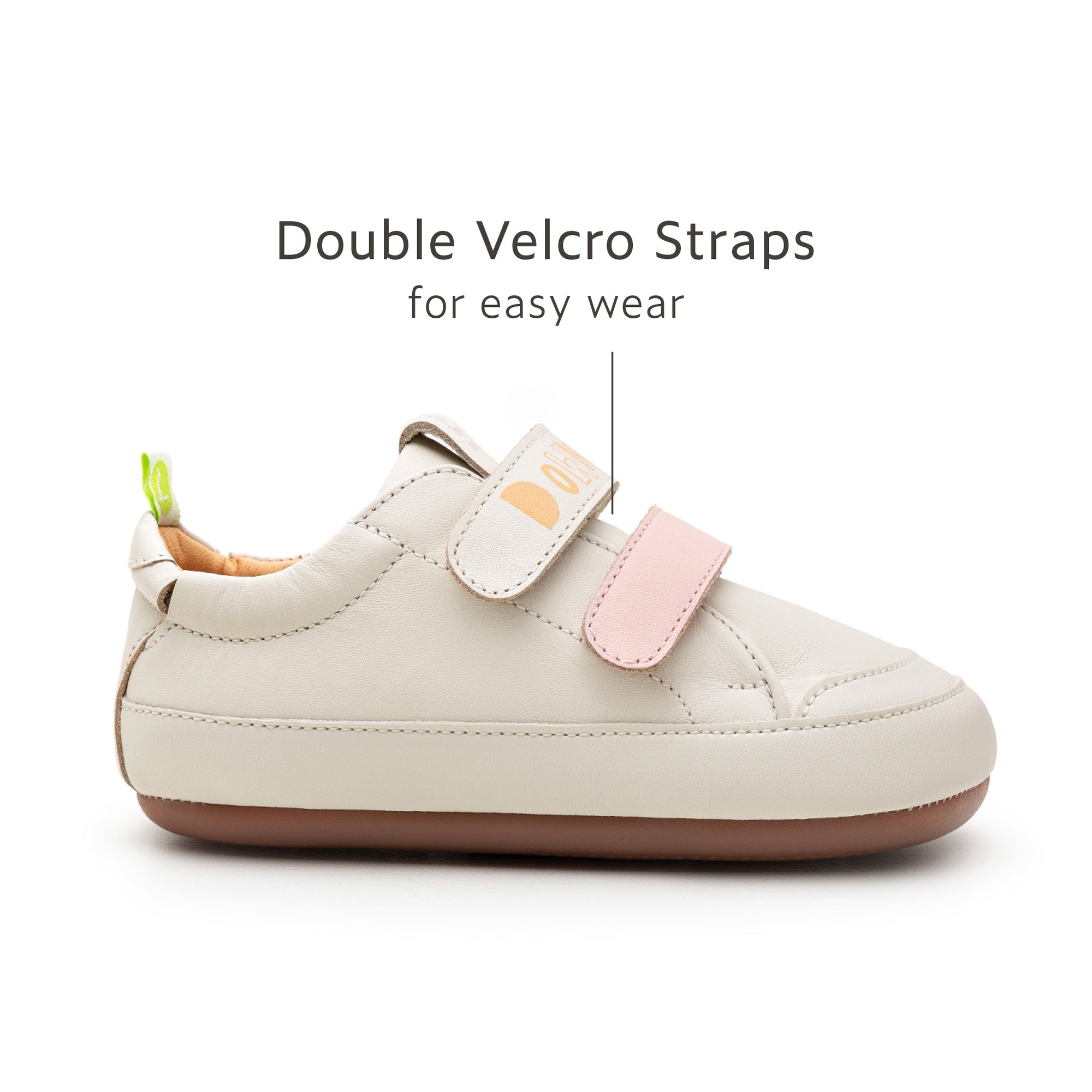 Bossy Down to Earth - Tapioca / Blossom Pink side